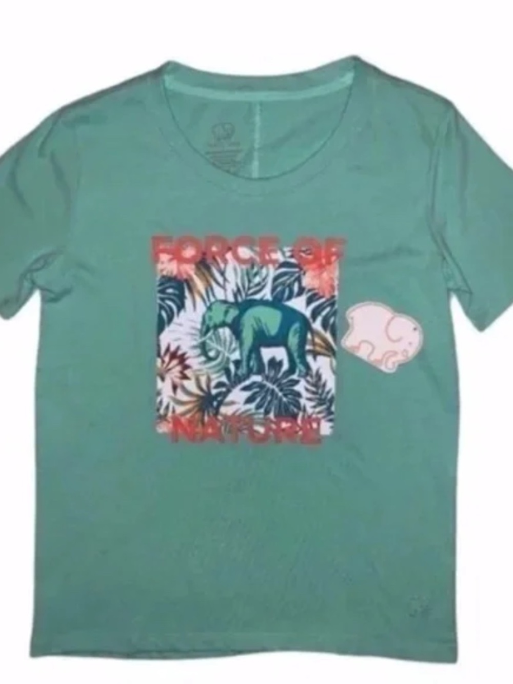 ivory ella Women's Force of Nature Elephant Graphic Tee
